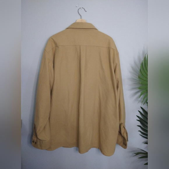 L.L. Bean Khaki Outdoor Shirt XXL - Picture 8 of 11